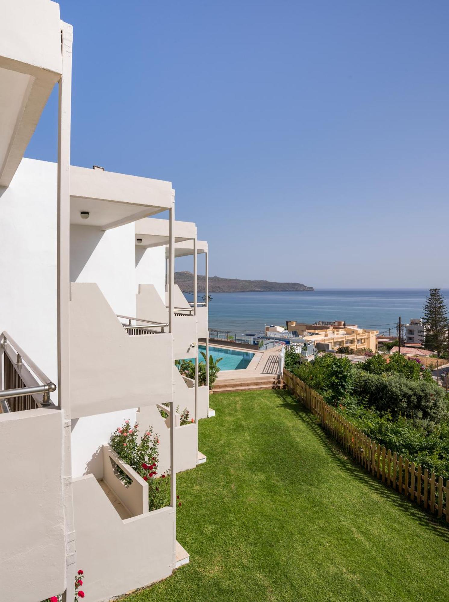 Hermes Sea View Сталос Экстерьер фото